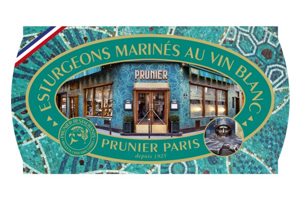 Esturgeons marinés au vin blanc et aux aromates