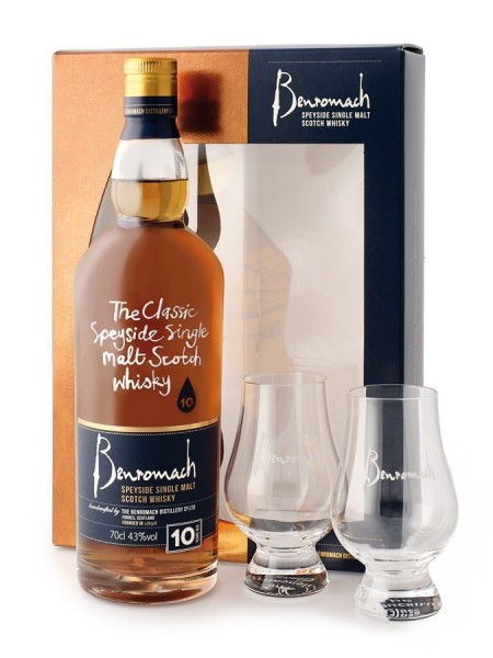 Coffret Whisky Benromach 10 ans