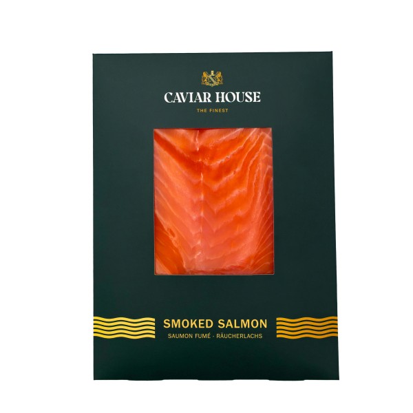 Saumon fumé de Norvège en tranches (4 tranches)