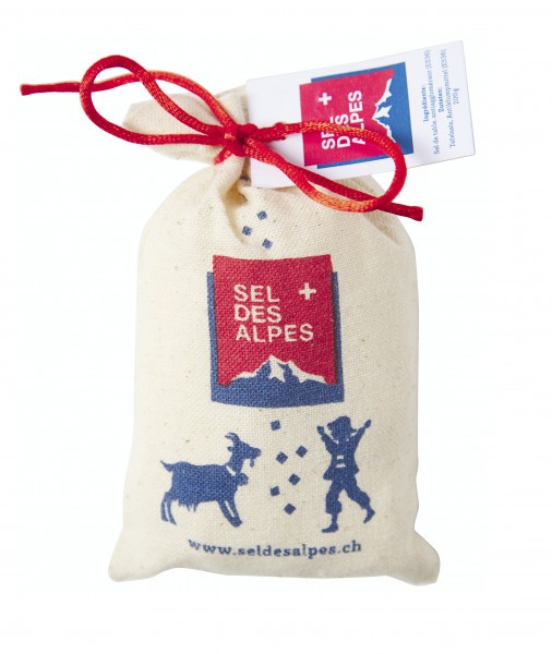 Sel des Alpes, sachet en toile