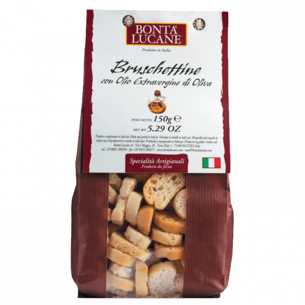 Bruschettine à l'huile d'olive