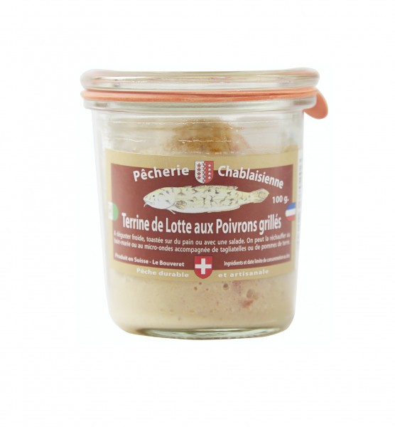 Terrine de Lotte aux poivrons grillés