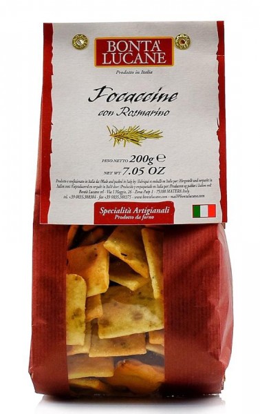 Focaccine au Romarin