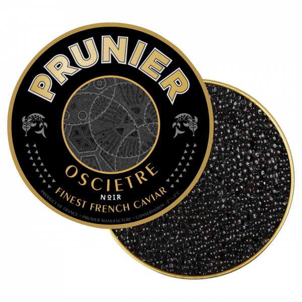 Prunier Caviar Osciètre Noir Intense Vacuum Tin