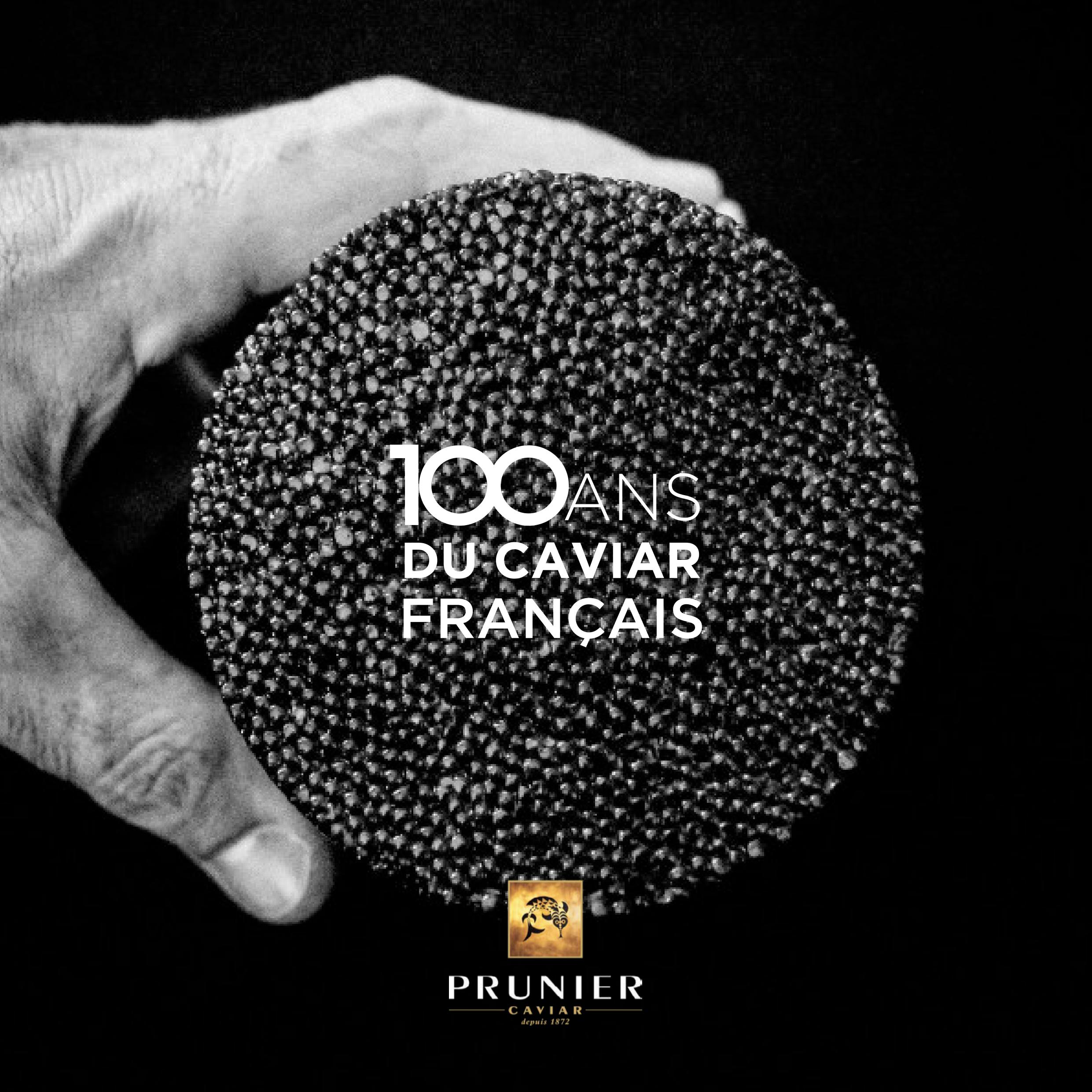 Prunier célèbre les 100 ans du caviar français