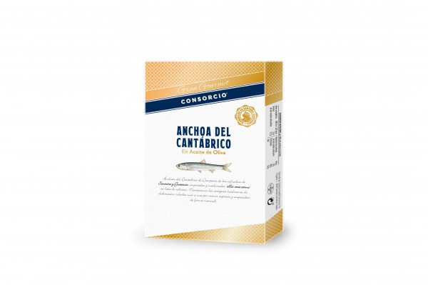 Anchovies in olive oil