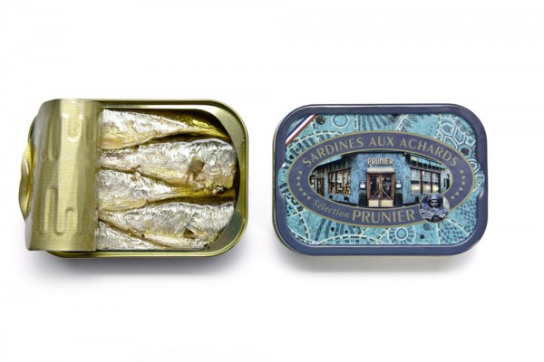 Prunier sardines in olive oil, spicy