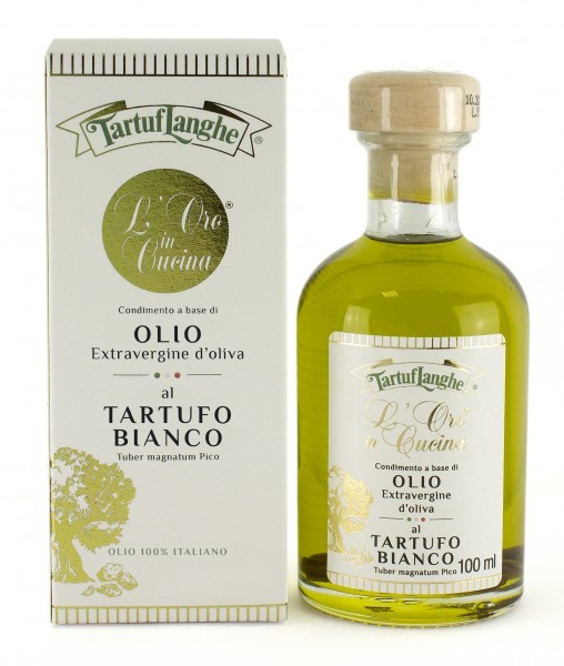 Olivenöl mit weissem Trüffel