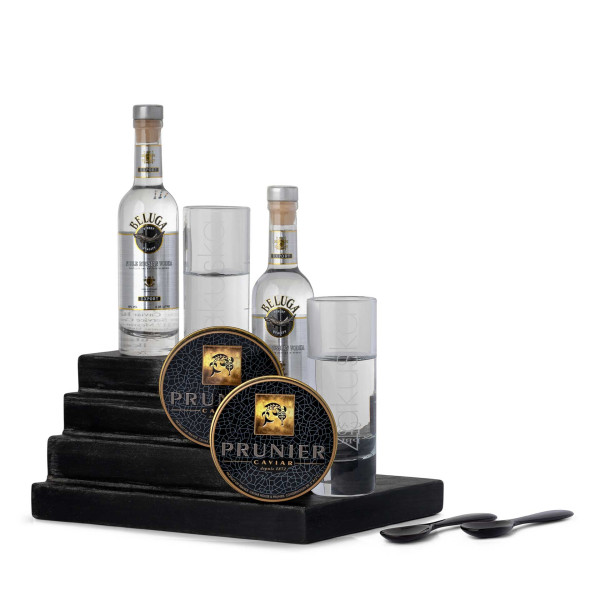 Coffret Vodka 70cl + Caviar Impérial