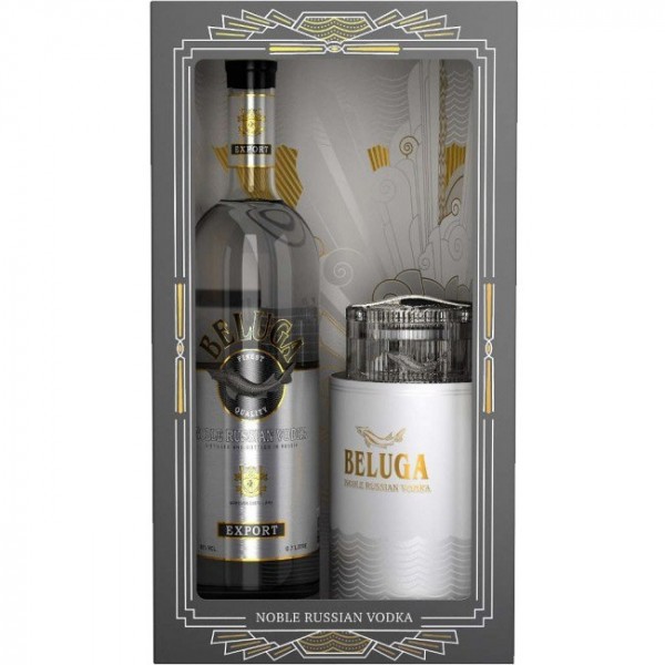 Beluga Noble Vodka "Caviar Dish" Geschenkbox