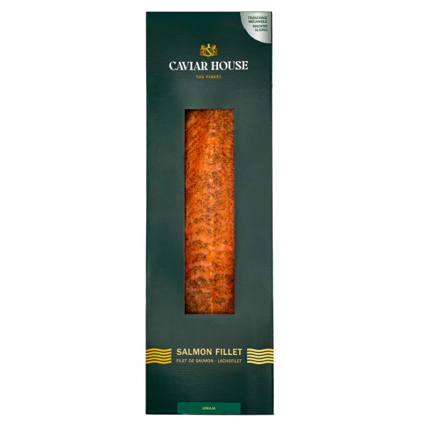 Saumon Gravlax pré tranché de Norvège (1,2kg approx.)