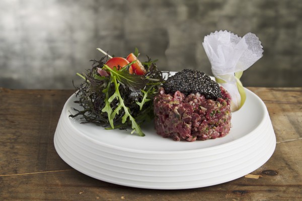 Tartare de boeuf et caviar Prunier Tradition (pour 2 personnes)
