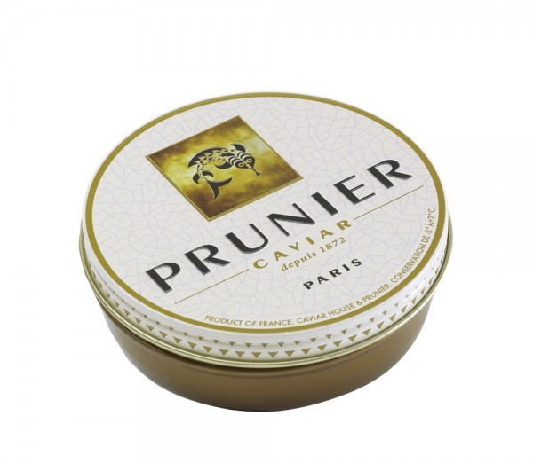 Prunier Caviar Paris Vacuum Tin